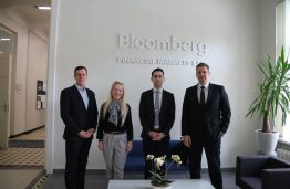 For the student, researcher and businessman – the extensive use of the Bloomberg terminal of the KTU School of Economics and Business