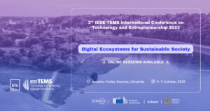 3rd IEEE-TEMS ICTE 2023 Digital Ecosystems for Sustainable Society