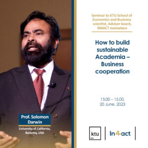 How to build sustainable Academia – Business cooperation?